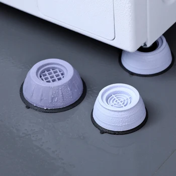 4pcs Anti-derrapante E de redução de Ruído Máquina de Lavar roupa Pés antiderrapante Tapetes Frigorífico Anti-vibração pad Cozinha Tapete de casa de Banho