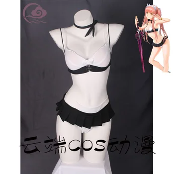 Anime sexy cosplay de Fate/Grand Ordem Piloto Medb biquíni FGO maiô mulheres cosplay traje de banho de Uma