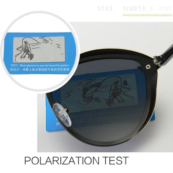 Polarizada 2021 Óculos de sol das Mulheres do Metal do Estilo, Deslumbrar Cor Retro Clássico UV400 Óculos de Sol Vintage