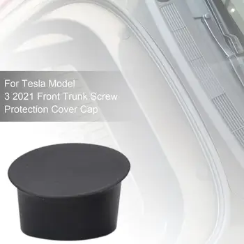 Tesla Model 3 2021 Frente do Tronco de Armazenamento de Caixa de Parafuso Tampa de Proteção 2PCS Frente do Tronco Gancho Capa de Proteção de Acessórios para carros