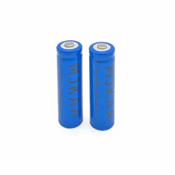 MJKAA 10pcs/lot 14500 Bateria Recarregável de 1,2 V 1200mAh AA bateria de Li-ion Bateria Recarregável de Lítio para a Lanterna da Câmara