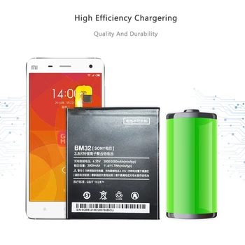 Ferramenta gratuita 2020 novas BM32 Bateria Para o Xiaomi Mi 4 M4 Mi4 BM 32 3000mAh de Substituição de Baterias de Telefone do Acumulador Com o Reparo