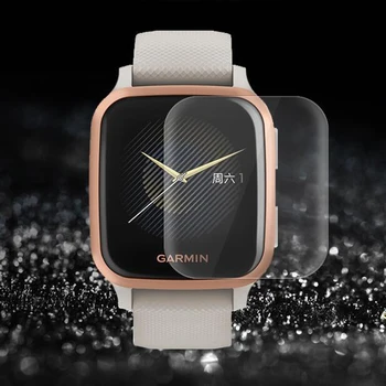 5pcs Macio TPU Película Protetora transparente Smartwatch LCD Guarda Para Garmin Venu SQ Música, Esporte Smart Watch Completo Protetor de Tela Tampa