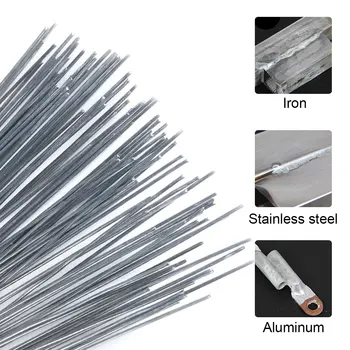 Universal Hastes de Solda de Cobre, de Alumínio Fux-providos de Eletrodos de Fácil Derreter a Solda de Fio de Aço Cobre Alumínio Ferro Frigorífico de Solda