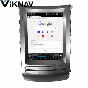 Rádio do carro para hyundai veracruz ix55 2008 2009 2010 2011 2012 android auto leitor de vídeo, gps de navegação vertical de tela