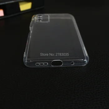 Para Xiaomi Redmi Nota 9 4G / 9T / 9 Power Slim Crystal Clear Transparente TPU Macio Caso de Volta a Proteção da Pele da Câmera Tampa da protecção