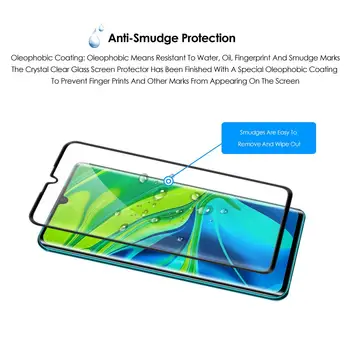 3D Vidro de Proteção para o Xiaomi mi nota 10 cc9 pro temperado glas ksiomi xaomi note10 note10pro cc9e protetor de tela 9h filme
