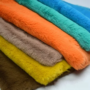 1500g iImitation coelho de cabelo tecido aveludado Para a Costura do saco de almofadas sofá de tecido de lenço de tecido de peles de diy