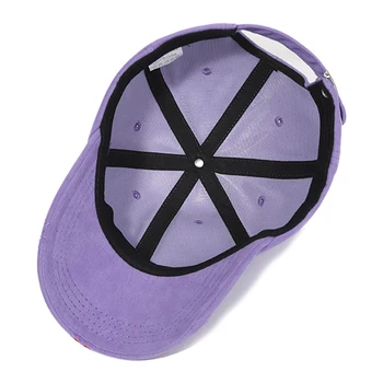 2021 quebrado boné de beisebol de moda chapéu de personalidade unisex verão chapéu protetor solar Turno de peles de Homens de boné de beisebol de Mulheres pac hip hop pac