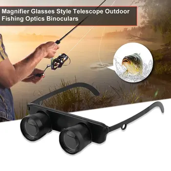 2018 Quente 3x28 Lupa Óculos Estilo de Pesca Exterior Óptica Binóculos e um Telescópio de Qualidade em todo o Mundo Store