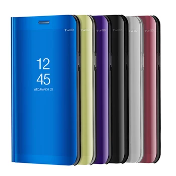 Espelho de Casos para Huawei Companheiro de 20X Pro Lite P 30 20 10 Mais P 9 8 Lite 2017 Y 5 6 7 9 P Inteligente 2019 Para Honra 8X Max Nova 3 4 peças