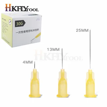 China indolor pequena agulha de 13 mm 4 mm 25 mm descartável 30G médica micro-injeção plástica cosméticos agulha estéril instrumento cirúrgico