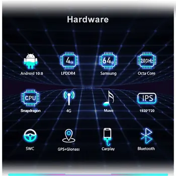8-Core Android 10 Sistema de Estacionamento Automático GPS Navi Para a Mercedes Benz UMA ABL de CLA W176 C117 X156 W463 WIFI 4G 4+64GB Carplay 1920*720