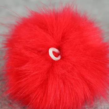 12pcs pompons para os Gorros Hairball Decorativos Criatividade DIY Artesanato Artesanato Pompon Pele Natural Acessórios para Brinquedos