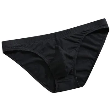 Underwear Homens Y-Frente Resumos De Meados Da Cintura De Uma Peça Semi-Transparente Respirável Em Calças Sissy Ropa Interior Hombre 2021 Masculino