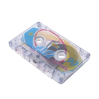 2Pcs/Set Cassete TapesEmpty 60 Minutos Magnético Fita de Áudio Profissional 90 Minutos para o Ensino Gravado