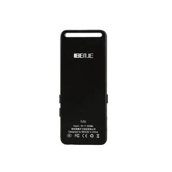 BENJIE M6 Bluetooth 5.0 sem Perdas Leitor de MP3 16GB Aparelhagem hi-fi Portátil o Walkman Com Rádio FM Ebook Gravador de Voz