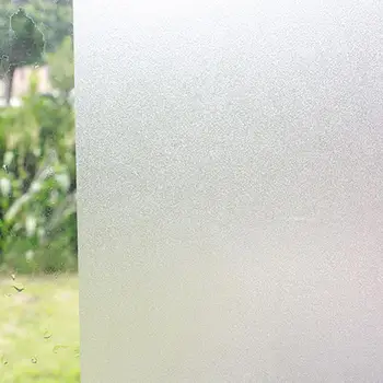 1 Rolo Breve Fosco Privacidade Frost Casa, Quarto De Banho De Vidro A Película Autocolante De Decoração De Vidro Transparente De Protecção De Papel