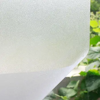1 Rolo Breve Fosco Privacidade Frost Casa, Quarto De Banho De Vidro A Película Autocolante De Decoração De Vidro Transparente De Protecção De Papel