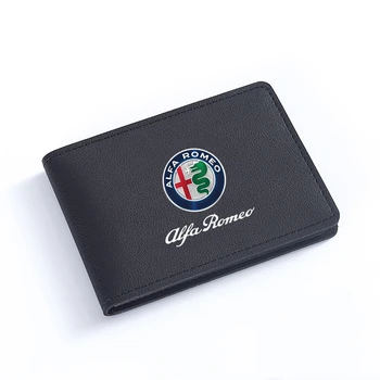 Para a Alfa Romeo giulia stelvio giulietta 159 147 156 166 capa de Couro PU de Cartão de Crédito Caso a Condução do Carro Documentos de Protecção de Caso