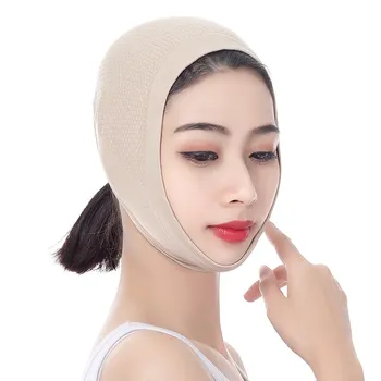 Eficiente Face-lift Duplo Queixo Fino Firma Cobrindo a Orelha de Design Curativo Máscara Para Mulheres