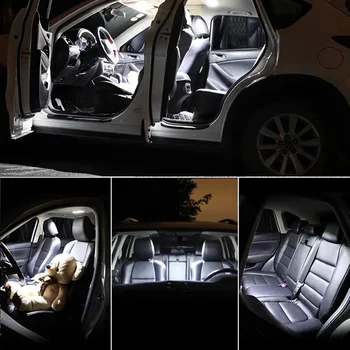 A Volkswagen VW POLO 6N 6N2 9N 9N3 6R 6C 1995-2017 Veículo LED Interior Mapa de Cúpula do Tronco Kit de Luz Canbus a Iluminação do Carro