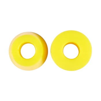4pcs de Skate Buchas Adereços tubo de alimentação 90A, amarelo