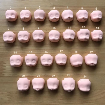 Argila mole da Face Humana DIY Molde Universal Molde de Silicone Fondant de Cerâmica de Fazer Arte Artesanal Ferramentas de Acessórios de 25 Tipos de