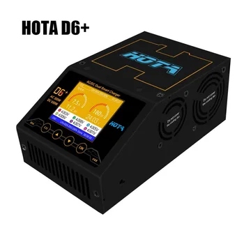 Hota D6+ plus Ca 300w Dc 2x325w 2x15a de Canal Duplo Carregador da Bateria Inteligente Descarregador de Lipo Carregador Para Rc Drone Peças de Reposição