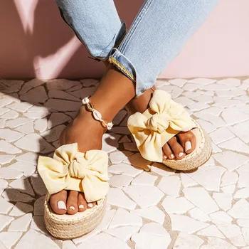 2021 Moda Verão Sandálias Sapatos Mulheres Arco Sandálias Chinelo Interior para o Exterior, chinelos, Sapatos de Praia Feminino, Chinelos de quarto Plus size