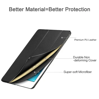 Tablet Case para Samsung Galaxy Tab 8,0 2019 SM-T290 SM-T295 Stand Flip Funda Auto Acordar Smart Cover Capa Slim + Vidro Temperado