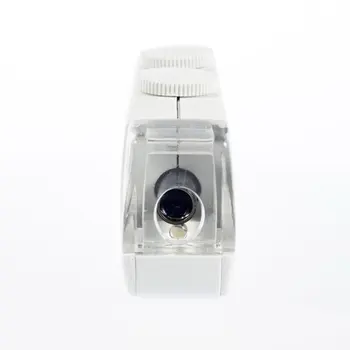 Handheld 160X-200X de Zoom de Ampliação Len Iluminado LED lâmpada de luz de um Microscópio de Bolso Lupa Lupa