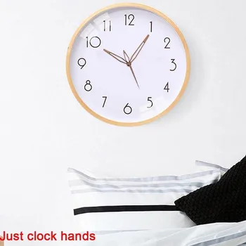 1pcs Criativo de Madeira Ponteiros DIY Relógio de Parede Mãos de 10 a 12 Polegadas Relógio em Madeira de Nogueira Agulha do Relógio de Quartzo de Substituir Parte Acessórios