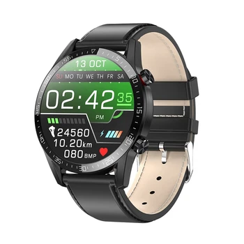 Smochm L13 Smart Watch Homem, Mulher de Telefone do Suporte de Chamada Discagem de ECG PPG Coração Medida de Taxa Smartwatch IP68 Impermeável