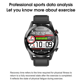 Smochm L13 Smart Watch Homem, Mulher de Telefone do Suporte de Chamada Discagem de ECG PPG Coração Medida de Taxa Smartwatch IP68 Impermeável