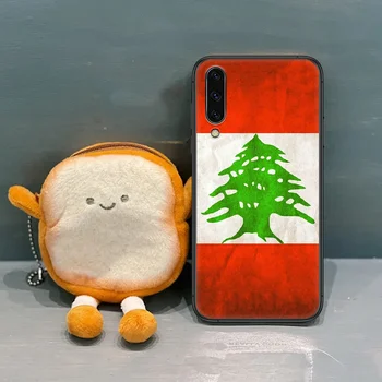 Líbano Bandeira de Telefone Case Para Samsung Galaxy Um 10 20 21 30 40 42 50 51 52 70 71 72 81 E S 4G 5G preto Shell Bonita Capa 3D Funda