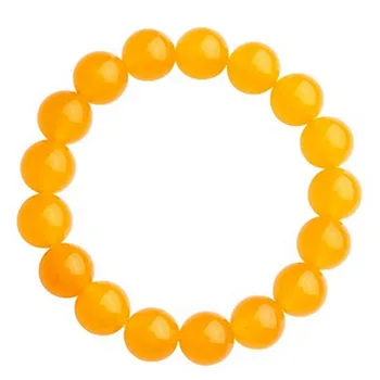 Anti-Fadiga Amarelo Jasper Limpeza do Corpo Pulseira de Chakra Jade Trecho Bracelete Frisado Reiki de Cura Natural de Pedra 6 cm/8 cm/10 cm