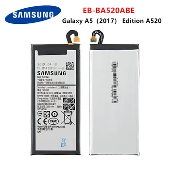 SAMSUNG Original EB-BA520ABE 3000mAh da Bateria Para Samsung Galaxy A5 2017 Edição A520 SM-A520F A520K A520L A520S A520W/DS +Ferramentas