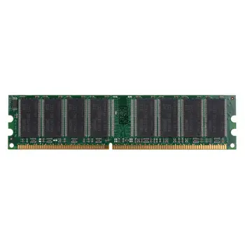 4GB Kit (4x 1GB) DDR1-400MHz PC Desktop Memória PC1-3200 184pin Non-ECC DIMM de memória Ram,verde