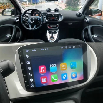 9 polegadas IPS 4G de Internet,Android10,GPS, Rádio de Carro,para a Mercedes Smart 453,fortwo,forfour,-2018 Navi, CarPlay
