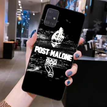 Post Malone Beerbongs Caso de Telefone para Samsung S20 plus Ultra S6 S7 borda S8 S9 mais S10 5G lite 2020