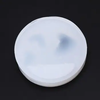 UV Resina Epóxi Ferramenta de Molde de Silicone em Forma de Coração Moldes de DIY Ferramentas para joalheiros Espelho Pingente de Colar Encantos Artesanatos