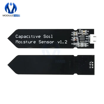 10PCS Capacitivo Sensor de Humidade do Solo para o Arduino Reed Magnetron Interruptor Resistente à Corrosão Conselho Módulo de Fio de Tensão Larga