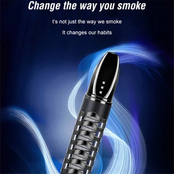 Filtro de cigarro Fumar cachimbos piteira de Carregamento USB de Isqueiro de Fumar Acessórios Gadgets para Homens Dropshipping