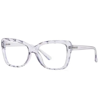 Praça de Óculos de grau para Mulheres Clássicas Miopia Óptico Fotossensíveis de Óculos com Armações de Homens Vintage, Óculos Armações