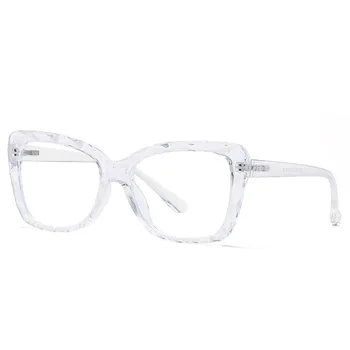 Praça de Óculos de grau para Mulheres Clássicas Miopia Óptico Fotossensíveis de Óculos com Armações de Homens Vintage, Óculos Armações