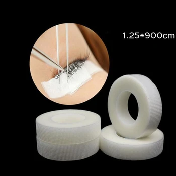 1Roll 9m Anti-alérgico PE Material Respirável Individuais Cílios Fita Cílios Extensão Acessório Fácil de rasgar Ferramentas de Maquiagem