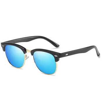 2021 Nova Marca de Design de Óculos Polarizados Homens Mulheres Driver Sombra de Homens, Óculos de sol Retro Homens Espelho Chanfrado Verão