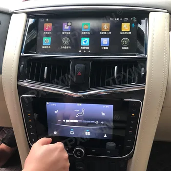 Android 10.0 4+64G Para Nissan Patrol Y62 2010-2020 DSP Carplay Player de Multimídia de Auto-Rádio de Banda Recodificador de Chefe da Unidade de Navegação