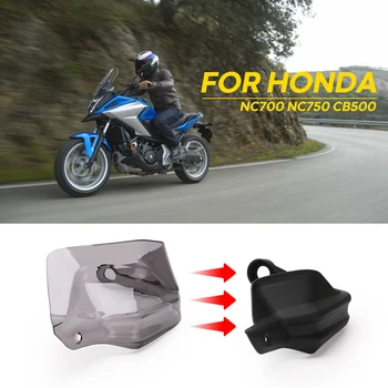 Para Honda CB500 Motocicleta ABS protetores de mão NC700X 2012 - 2017 NC750X 2018 - 2020 Mão Guardas Protetores
